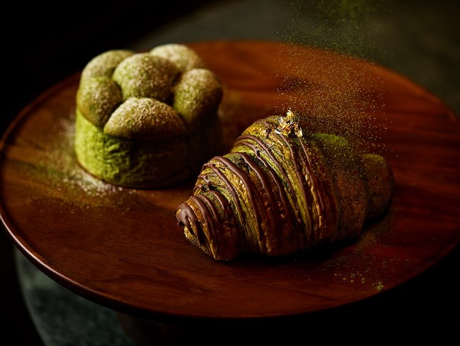 Matcha croissant